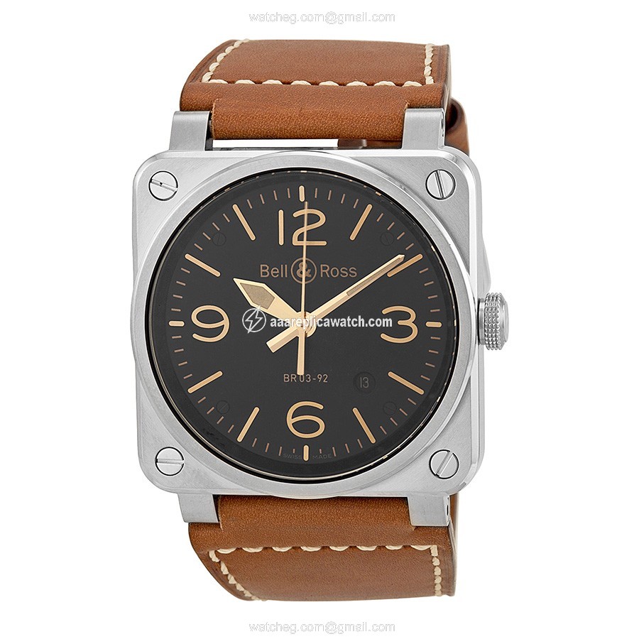Bell & Ross BR0392-ST-G-HE/SCA Aviation Mens Automatic Stainless Steel watch Bell & Ross BR0392-ST-G-HE/SCA Aviation Mens Automatic Stainless Steel watch