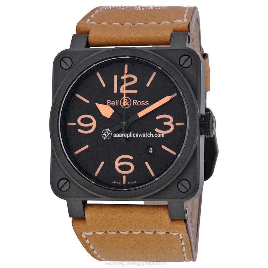 Bell & Ross BR0392-HERITAGE-CE Mens Automatic Black Ceramic watch Bell & Ross BR0392-HERITAGE-CE Mens Automatic Black Ceramic watch