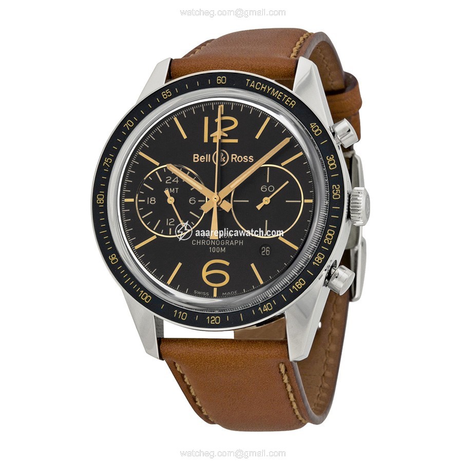 Bell & Ross BRV126-FLYBACK Mens Automatic Stainless Steel watch Bell & Ross BRV126-FLYBACK Mens Automatic Stainless Steel watch