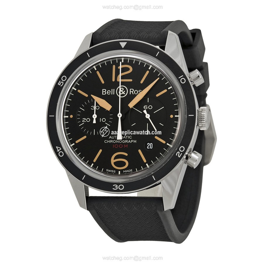 Bell & Ross BRV126-ST-HER/SRB Mens Automatic Stainless Steel watch Bell & Ross BRV126-ST-HER/SRB Mens Automatic Stainless Steel watch