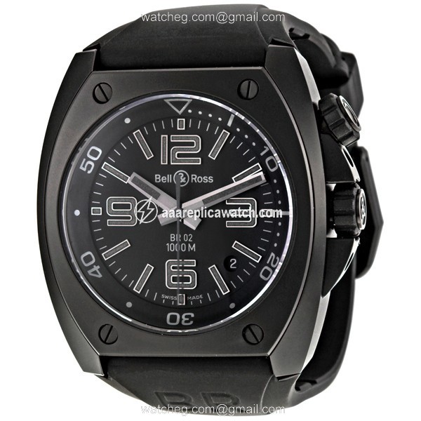 Bell & Ross BR0292-CA-PH Marine Mens Automatic Black PVD Stainless Steel watch Bell & Ross BR0292-CA-PH Marine Mens Automatic Black PVD Stainless Steel watch