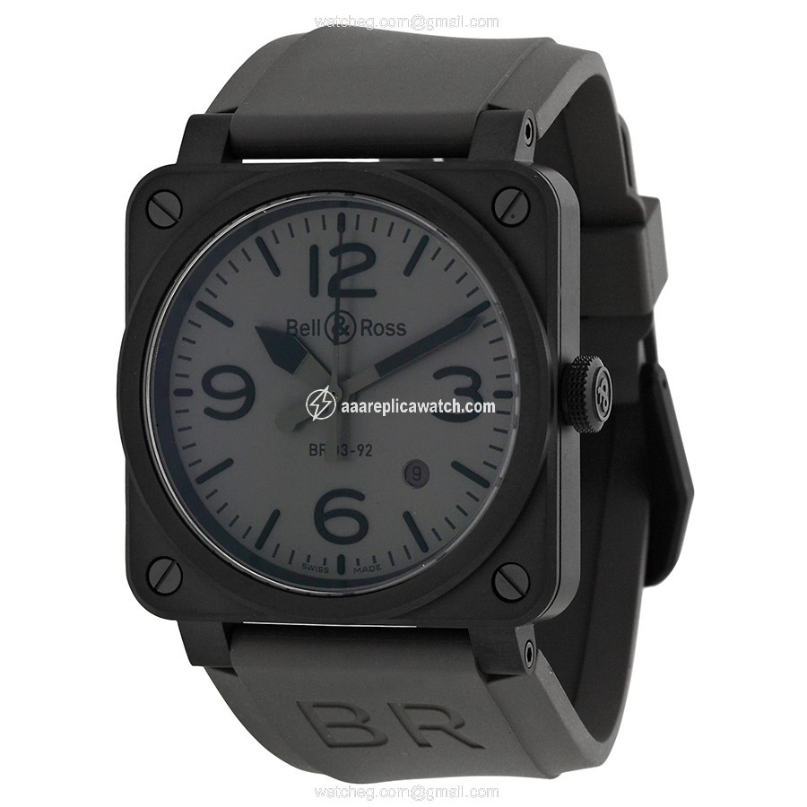 Bell & Ross BR0392-COMMANDOCE Vintage Mens Automatic Grey Ceramic watch Bell & Ross BR0392-COMMANDOCE Vintage Mens Automatic Grey Ceramic watch