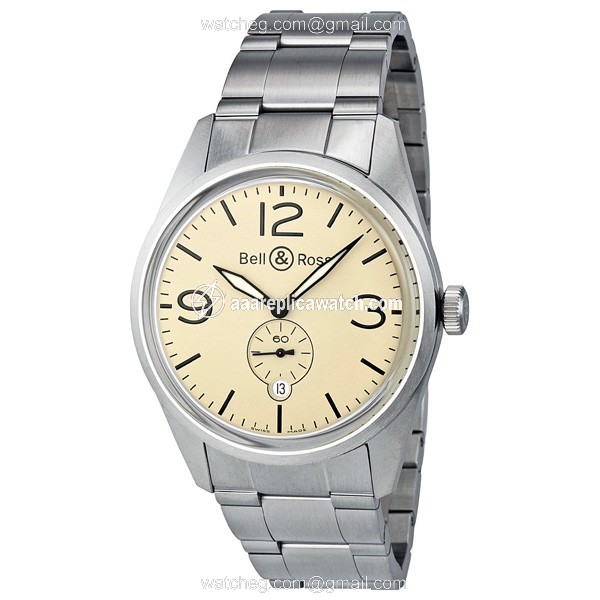 Bell & Ross BRV123-BEI-ST/SST Vintage Mens Automatic Stainless Steel watch Bell & Ross BRV123-BEI-ST/SST Vintage Mens Automatic Stainless Steel watch