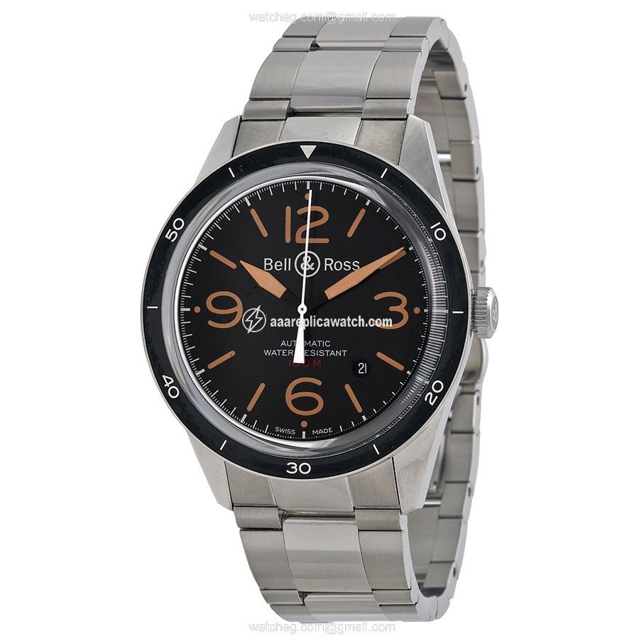 Bell & Ross BRV123-ST-HER/SST Vintage Mens Automatic Stainless Steel watch Bell & Ross BRV123-ST-HER/SST Vintage Mens Automatic Stainless Steel watch
