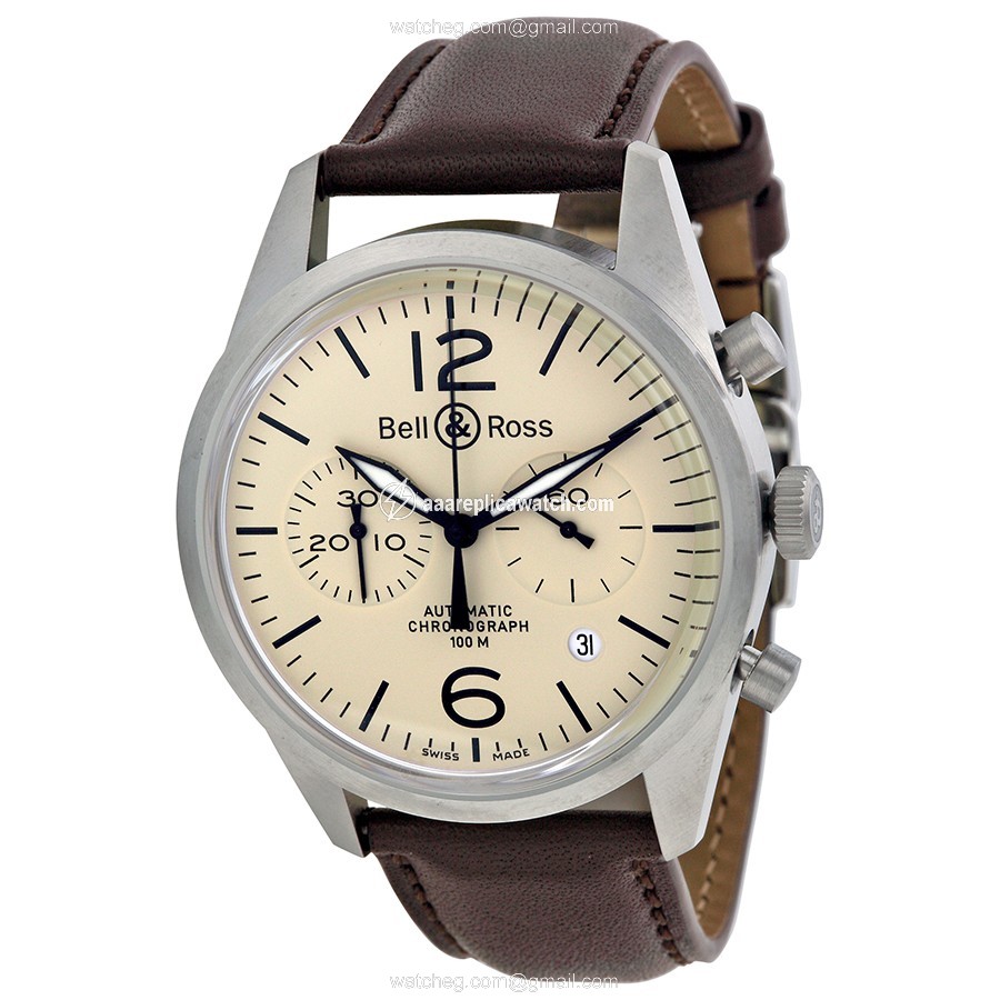 Bell & Ross BRV126-BEI-ST-SCA Vintage Mens Automatic Stainless Steel watch Bell & Ross BRV126-BEI-ST-SCA Vintage Mens Automatic Stainless Steel watch