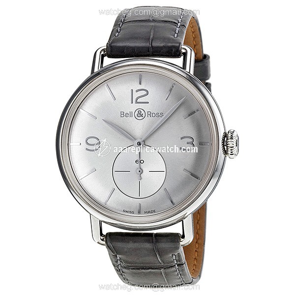 Bell & Ross BRWW1-ME-AG-SI/SC Vintage Mens Automatic Stainless Steel watch Bell & Ross BRWW1-ME-AG-SI/SC Vintage Mens Automatic Stainless Steel watch