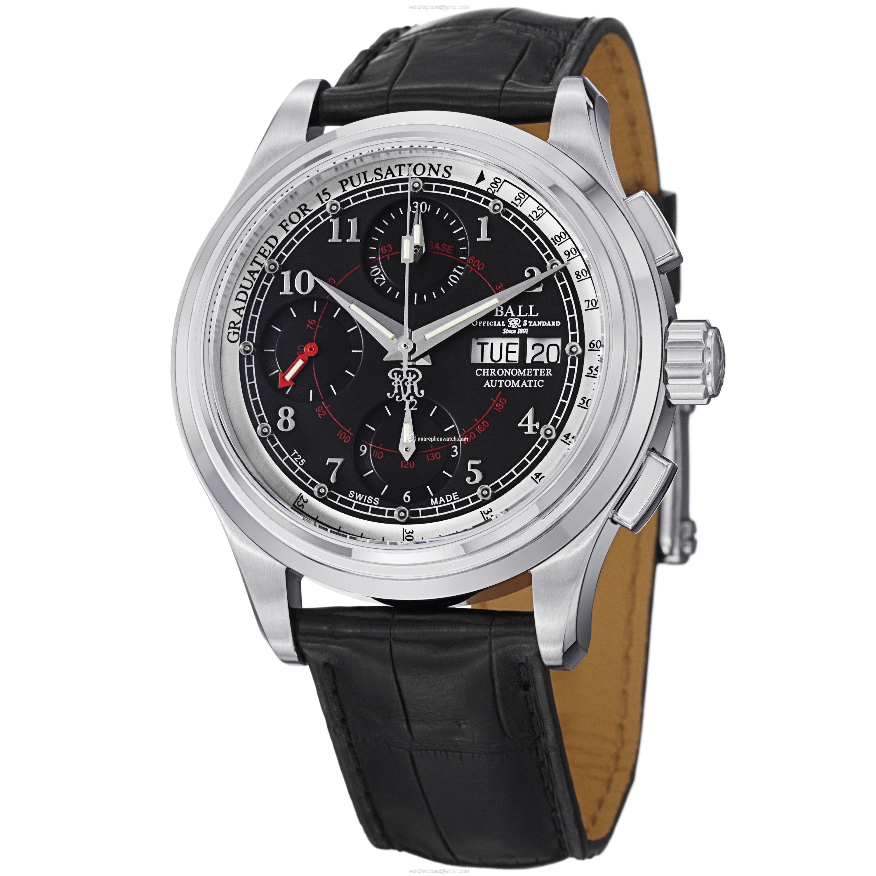 Ball CM1010D-LCJ-BK Trainmaster Mens Automatic Stainless Steel watch Ball CM1010D-LCJ-BK Trainmaster Mens Automatic Stainless Steel watch