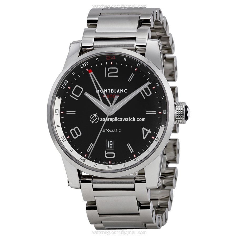 Montblanc 109135 Mens Automatic Stainless Steel watch Montblanc 109135 Mens Automatic Stainless Steel watch