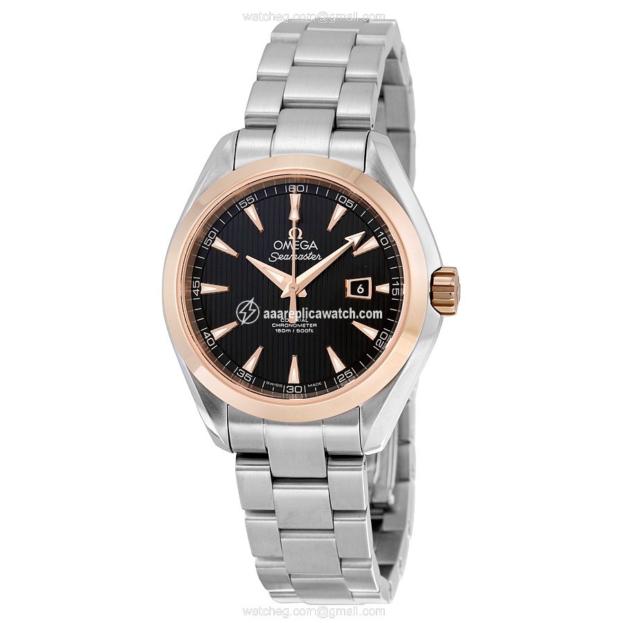 Omega 231.20.34.20.01.003 Seamaster Aqua Terra Ladies Automatic Two-tone Stainless steel (Steel - red gold) watch Omega 231.20.34.20.01.003 Seamaster Aqua Terra Ladies Automatic Two-tone Stainless steel (Steel - red gold) watch