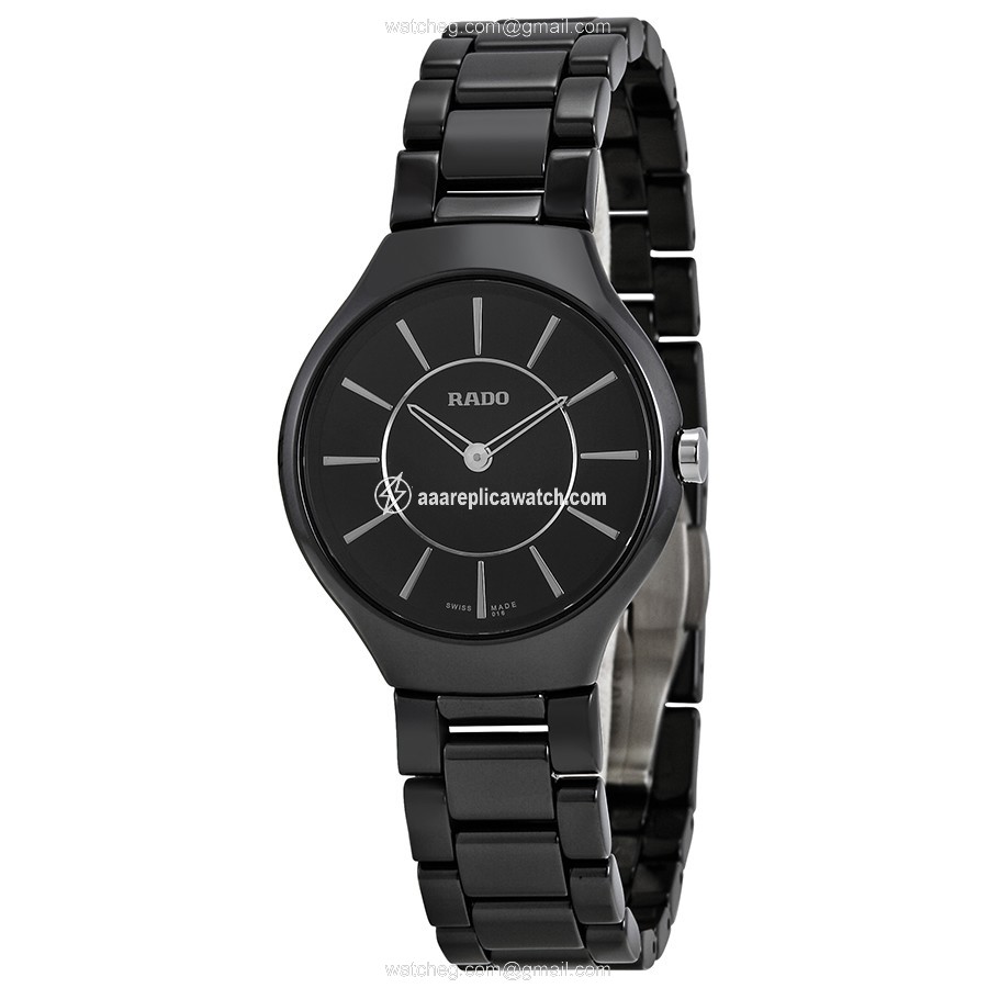 Rado R27742162 TRUE Ladies Quartz Black Ceramic watch Rado R27742162 TRUE Ladies Quartz Black Ceramic watch
