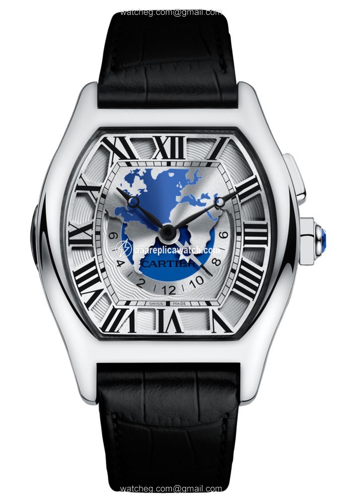 Cartier W1580050 Tortue Mens Hand Wind 18 kt White Gold watch Cartier W1580050 Tortue Mens Hand Wind 18 kt White Gold watch