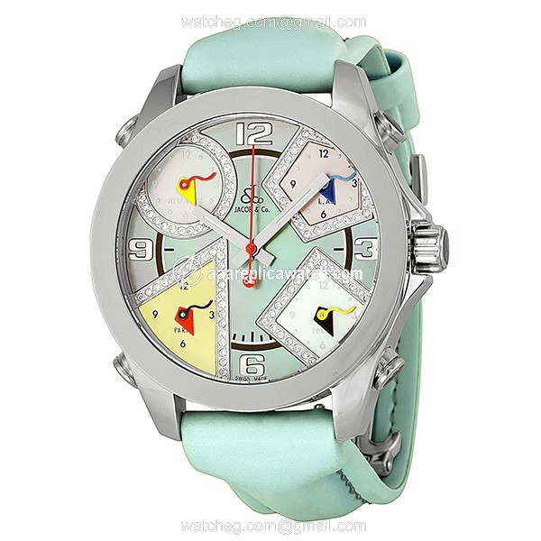 Jacob Co. JCM23DA Five Time Zone Unisex Quartz Stainless Steel watch Jacob Co. JCM23DA Five Time Zone Unisex Quartz Stainless Steel watch