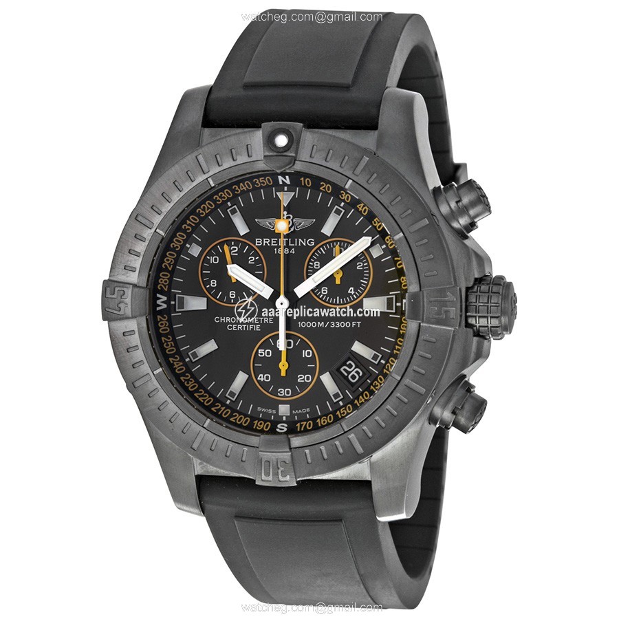 Breitling M73390T1/BA87BKPD Avenger Mens Automatic Black Ion-plated Stainless Steel watch Breitling M73390T1/BA87BKPD Avenger Mens Automatic Black Ion-plated Stainless Steel watch