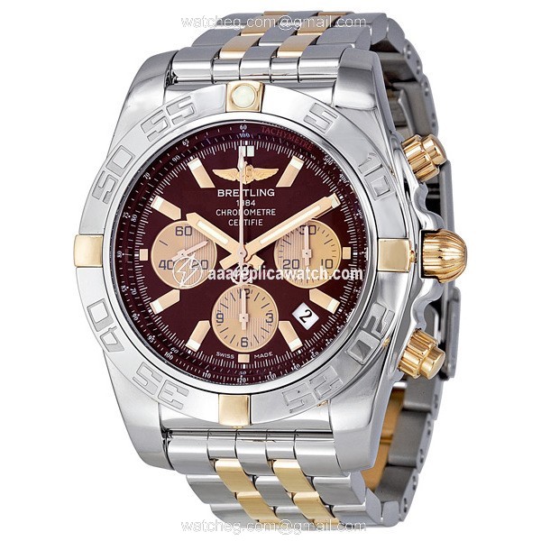 Breitling IB011012-K524TT Chronomat Mens Automatic Stainless Steel and Gold watch Breitling IB011012-K524TT Chronomat Mens Automatic Stainless Steel and Gold watch