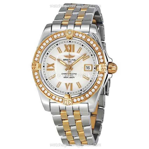 Breitling C7135653/G650 Cockpit Ladies Quartz 18 kt Rose Gold and Stainless Steel watch Breitling C7135653/G650 Cockpit Ladies Quartz 18 kt Rose Gold and Stainless Steel watch