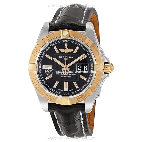 Breitling C49350L2-BA09BKCD Galactic Mens Automatic Stainless Steel and 18kt Rose Gold watch Breitling C49350L2-BA09BKCD Galactic Mens Automatic Stainless Steel and 18kt Rose Gold watch