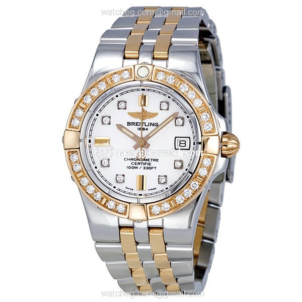 Breitling C71340LA-A715TT Galactic Ladies Quartz Stainless Steel and Gold watch Breitling C71340LA-A715TT Galactic Ladies Quartz Stainless Steel and Gold watch