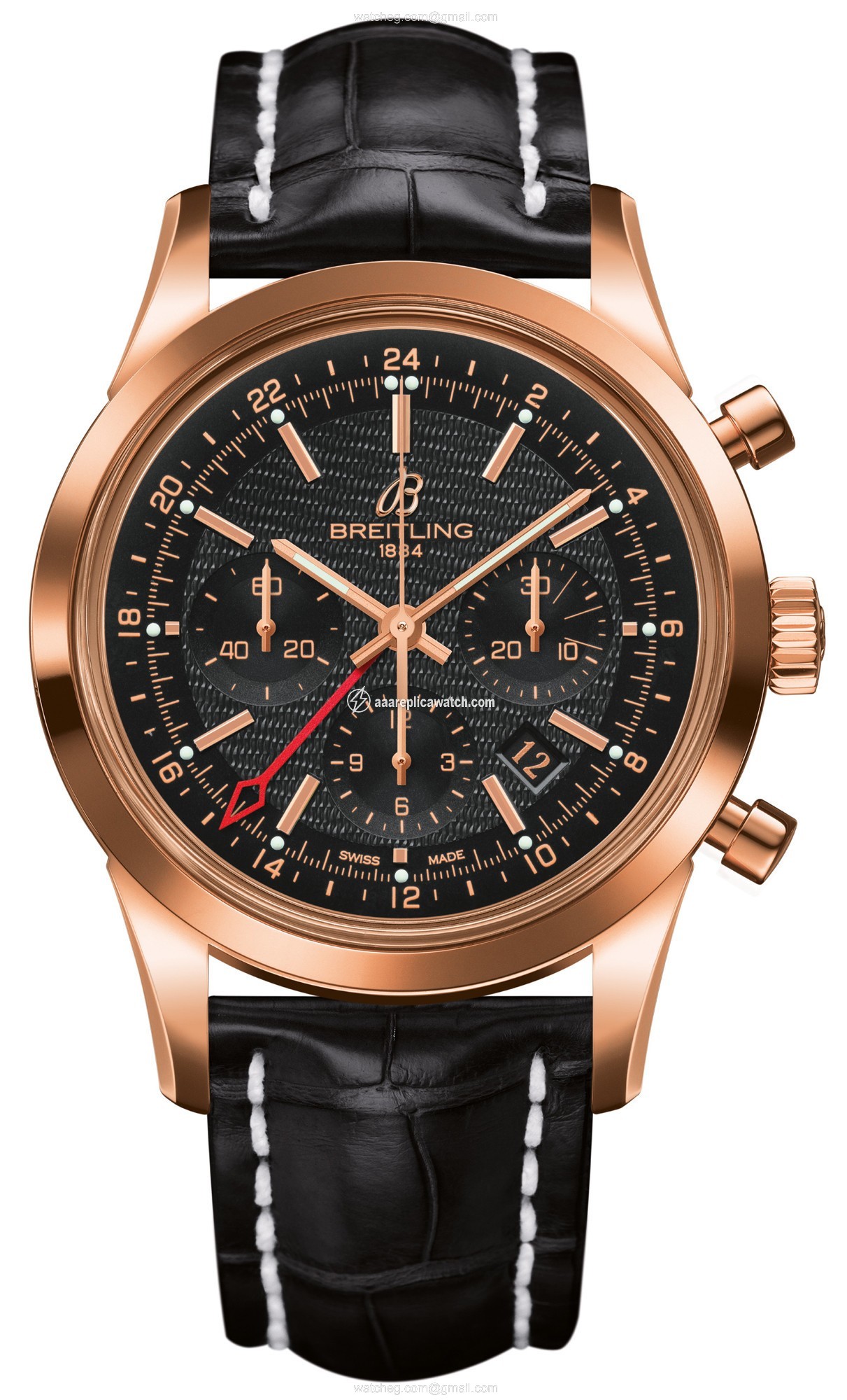 Breitling RB045112-BC68 Mens Automatic Rose Gold watch Breitling RB045112-BC68 Mens Automatic Rose Gold watch