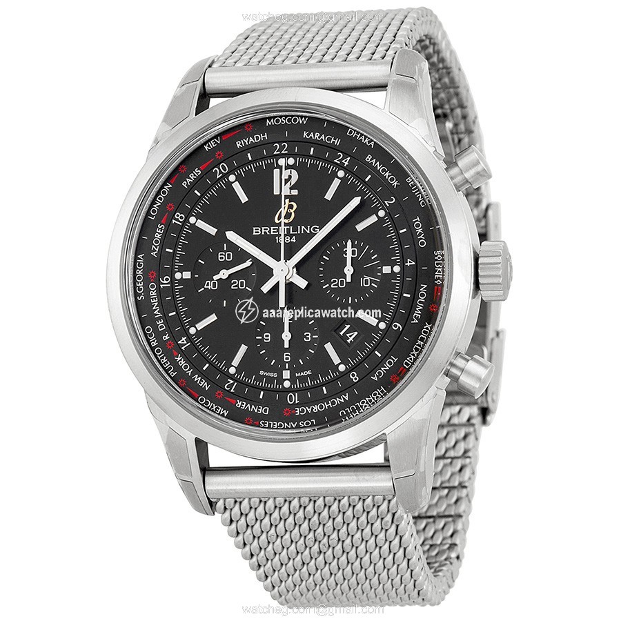 Breitling AB0510U6/BC26 Transocean Mens Automatic Stainless Steel watch Breitling AB0510U6/BC26 Transocean Mens Automatic Stainless Steel watch