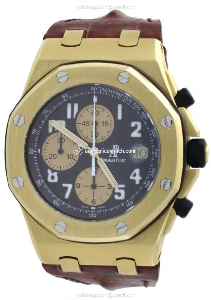 Audemars Piguet 26007BA.OO.D088CR.01 Royal Oak Offshore Mens Automatic 18 kt Yellow Gold watch Audemars Piguet 26007BA.OO.D088CR.01 Royal Oak Offshore Mens Automatic 18 kt Yellow Gold watch
