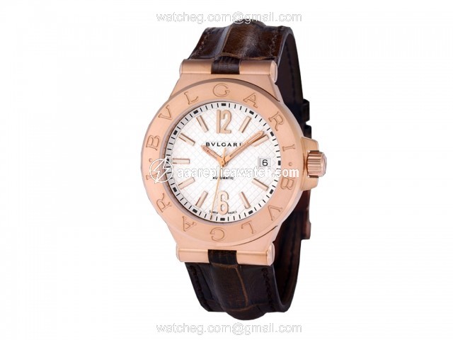Bvlgari 101657 Mens Automatic 18 Carat Pink Gold watch Bvlgari 101657 Mens Automatic 18 Carat Pink Gold watch
