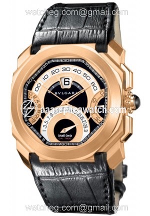 Bvlgari 101837 Mens Automatic 18 Carat Pink Gold watch Bvlgari 101837 Mens Automatic 18 Carat Pink Gold watch