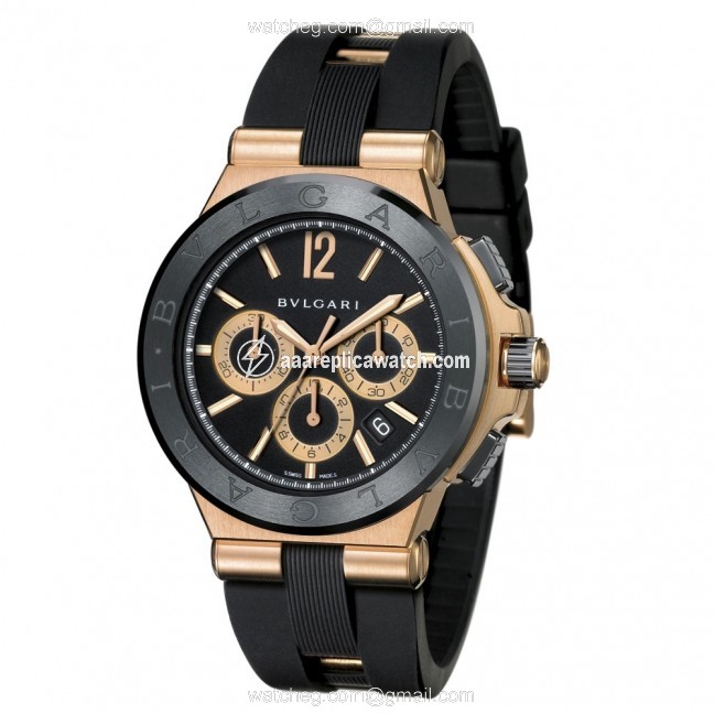 Bvlgari 101987 Mens Automatic 18 Carat Pink Gold watch Bvlgari 101987 Mens Automatic 18 Carat Pink Gold watch