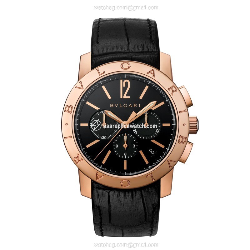 Bvlgari 102044 Mens Automatic 18 Carat Pink Gold watch Bvlgari 102044 Mens Automatic 18 Carat Pink Gold watch