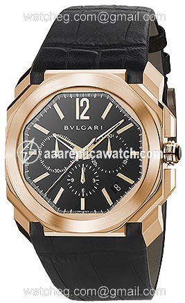 Bvlgari 102115 Mens Automatic 18 Carat Pink Gold watch Bvlgari 102115 Mens Automatic 18 Carat Pink Gold watch