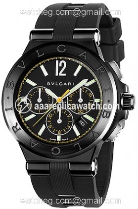 Bvlgari 102161 Mens Automatic Stainless Steel with Black Diamond Like Carbon watch Bvlgari 102161 Mens Automatic Stainless Steel with Black Diamond Like Carbon watch