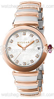 Bvlgari 102198 Ladies Automatic Stainless Steel & 18k Pink Gold watch Bvlgari 102198 Ladies Automatic Stainless Steel & 18k Pink Gold watch
