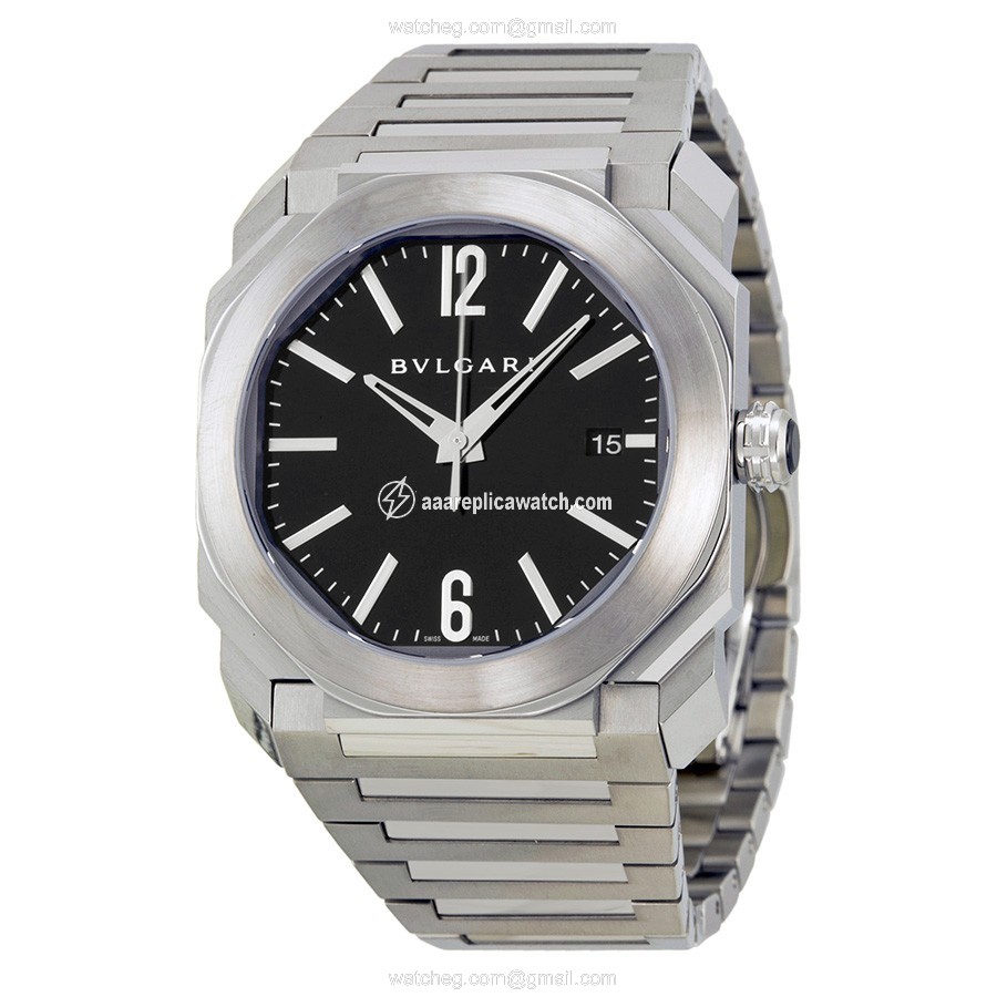 Bvlgari BGO38BSSD Octo Mens Automatic Stainless Steel watch Bvlgari BGO38BSSD Octo Mens Automatic Stainless Steel watch