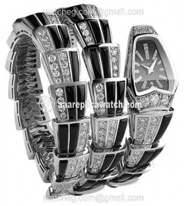 Bvlgari 102112 Serpenti Jewellery Ladies Quartz 18k White Gold set with brilliant-cut diamonds watch Bvlgari 102112 Serpenti Jewellery Ladies Quartz 18k White Gold set with brilliant-cut diamonds watch