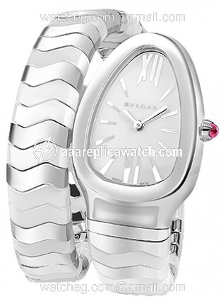 Bvlgari 102182 Serpenti Spiga Ladies Quartz Stainless Steel watch Bvlgari 102182 Serpenti Spiga Ladies Quartz Stainless Steel watch