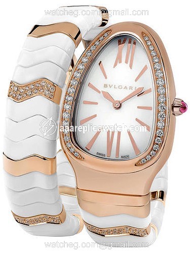Bvlgari 102202 Serpenti Spiga Ladies Quartz 18 Carat Pink Gold watch Bvlgari 102202 Serpenti Spiga Ladies Quartz 18 Carat Pink Gold watch