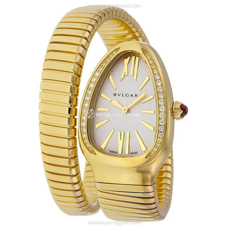 Bvlgari 101924 Serpenti Tubogas Ladies Quartz 18kt Yellow Gold watch Bvlgari 101924 Serpenti Tubogas Ladies Quartz 18kt Yellow Gold watch