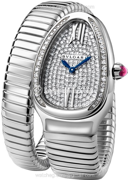 Bvlgari 102005 Serpenti Tubogas Ladies Quartz 18 Carat White Gold watch Bvlgari 102005 Serpenti Tubogas Ladies Quartz 18 Carat White Gold watch
