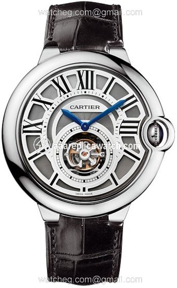 Cartier W6920021 Ballon Bleu de Cartier Mens Hand Wind 18 kt White Gold watch Cartier W6920021 Ballon Bleu de Cartier Mens Hand Wind 18 kt White Gold watch