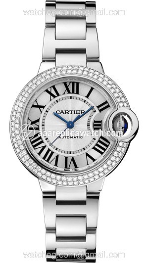 Cartier WE902035 Ballon Bleu de Cartier Ladies Automatic 18kt White Gold watch Cartier WE902035 Ballon Bleu de Cartier Ladies Automatic 18kt White Gold watch