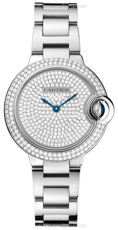 Cartier WE902048 Ballon Bleu de Cartier Ladies Hand Wind 18kt Rhodiumized White Gold watch Cartier WE902048 Ballon Bleu de Cartier Ladies Hand Wind 18kt Rhodiumized White Gold watch