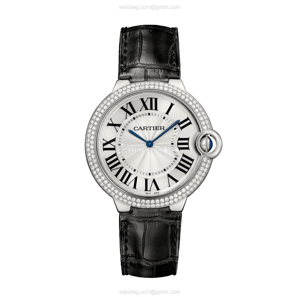 Cartier WE902056 Ballon Bleu de Cartier Mens Hand Wind 18kt Rhodium Plated White Gold watch Cartier WE902056 Ballon Bleu de Cartier Mens Hand Wind 18kt Rhodium Plated White Gold watch