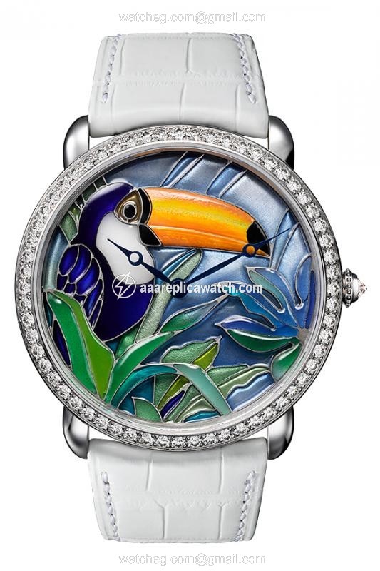 Cartier HPI00701 Ladies Hand Wind 18 Carat White Gold watch Cartier HPI00701 Ladies Hand Wind 18 Carat White Gold watch