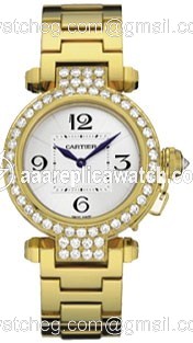 Cartier WJ11945G Pasha de Cartier Ladies Quartz 18kt Yellow Gold watch Cartier WJ11945G Pasha de Cartier Ladies Quartz 18kt Yellow Gold watch