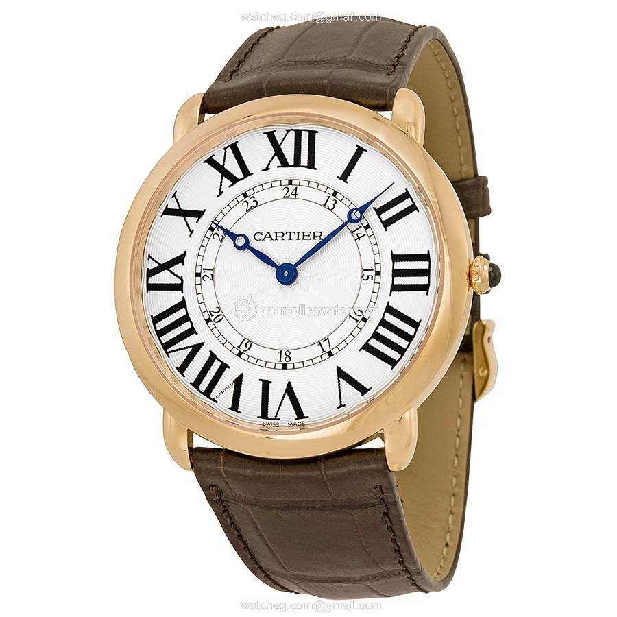 Cartier W6801004 Ronde Louis Cartier Mens Automatic 18k Rose Gold watch Cartier W6801004 Ronde Louis Cartier Mens Automatic 18k Rose Gold watch