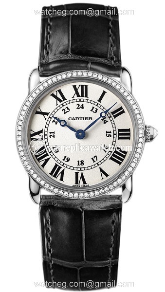 Cartier WR000251 Ronde Louis Cartier Ladies Quartz 18 kt White Gold watch Cartier WR000251 Ronde Louis Cartier Ladies Quartz 18 kt White Gold watch