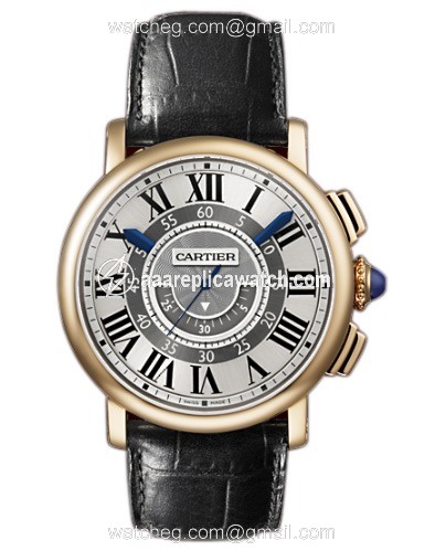 Cartier 10128 Rotonde de Cartier Mens Hand Wind 18kt Rose Gold watch Cartier 10128 Rotonde de Cartier Mens Hand Wind 18kt Rose Gold watch