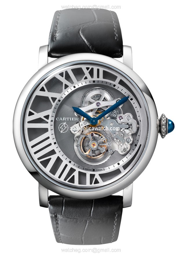 Cartier W1556214 Rotonde de Cartier Mens Hand Wind 18 kt White Gold watch Cartier W1556214 Rotonde de Cartier Mens Hand Wind 18 kt White Gold watch