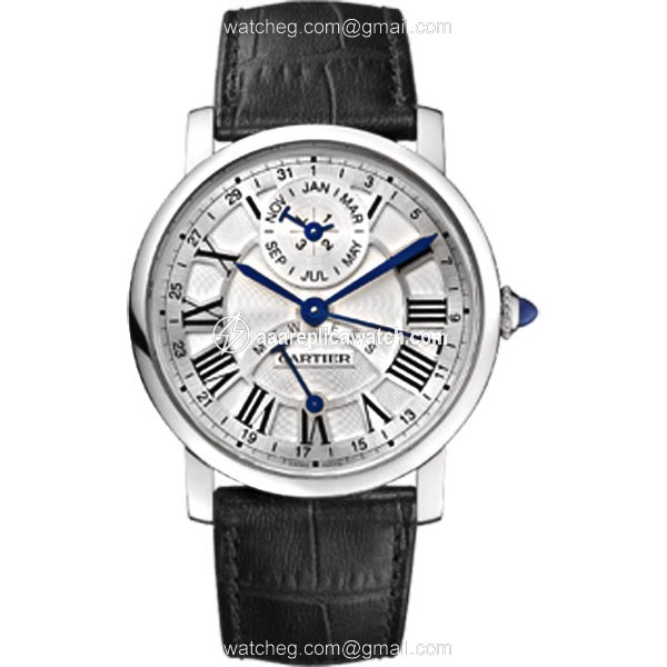 Cartier W1556218 Rotonde de Cartier Mens Automatic 18 kt White Gold watch Cartier W1556218 Rotonde de Cartier Mens Automatic 18 kt White Gold watch