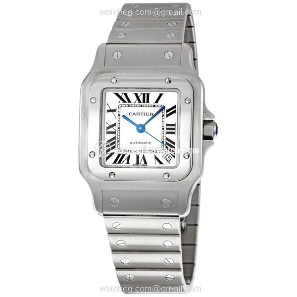 Cartier W20098D6 Santos de Cartier Mens Automatic Stainless Steel watch Cartier W20098D6 Santos de Cartier Mens Automatic Stainless Steel watch