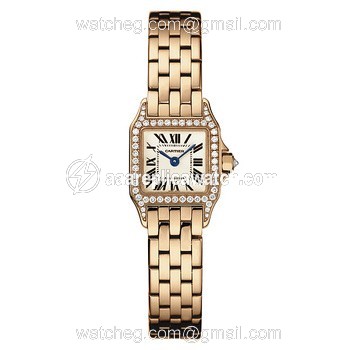 Cartier WF9011Z8 Santos de Cartier Ladies Quartz 18 kt Rose Gold watch Cartier WF9011Z8 Santos de Cartier Ladies Quartz 18 kt Rose Gold watch
